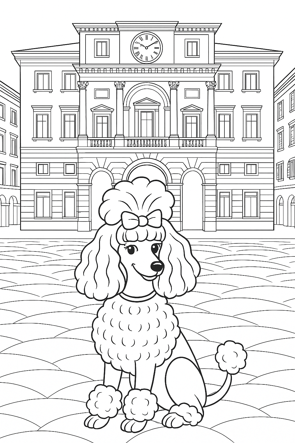 Poodeletta scene