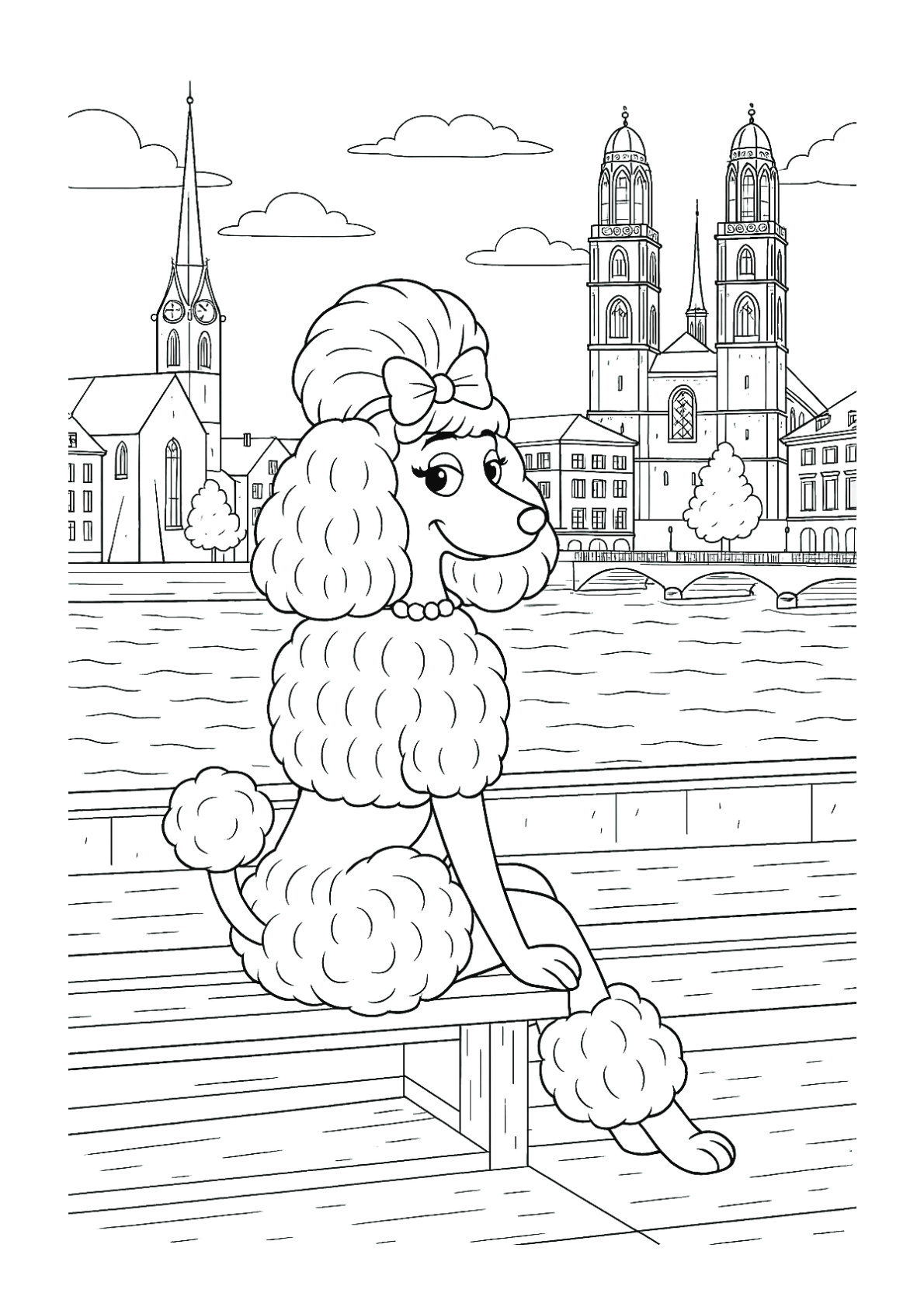 On the Münsterbrücke